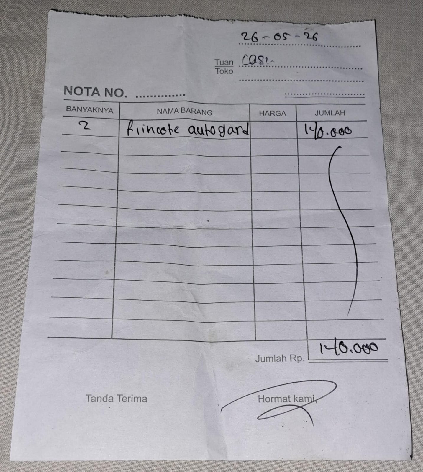 kwitansi
